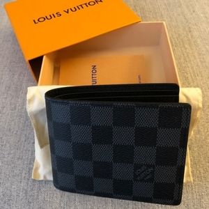 Louis Vuitton Mens Damier Multiple Wallet
